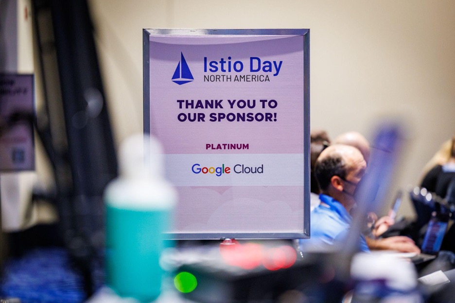 Istio Day NA 2023 welcome sign