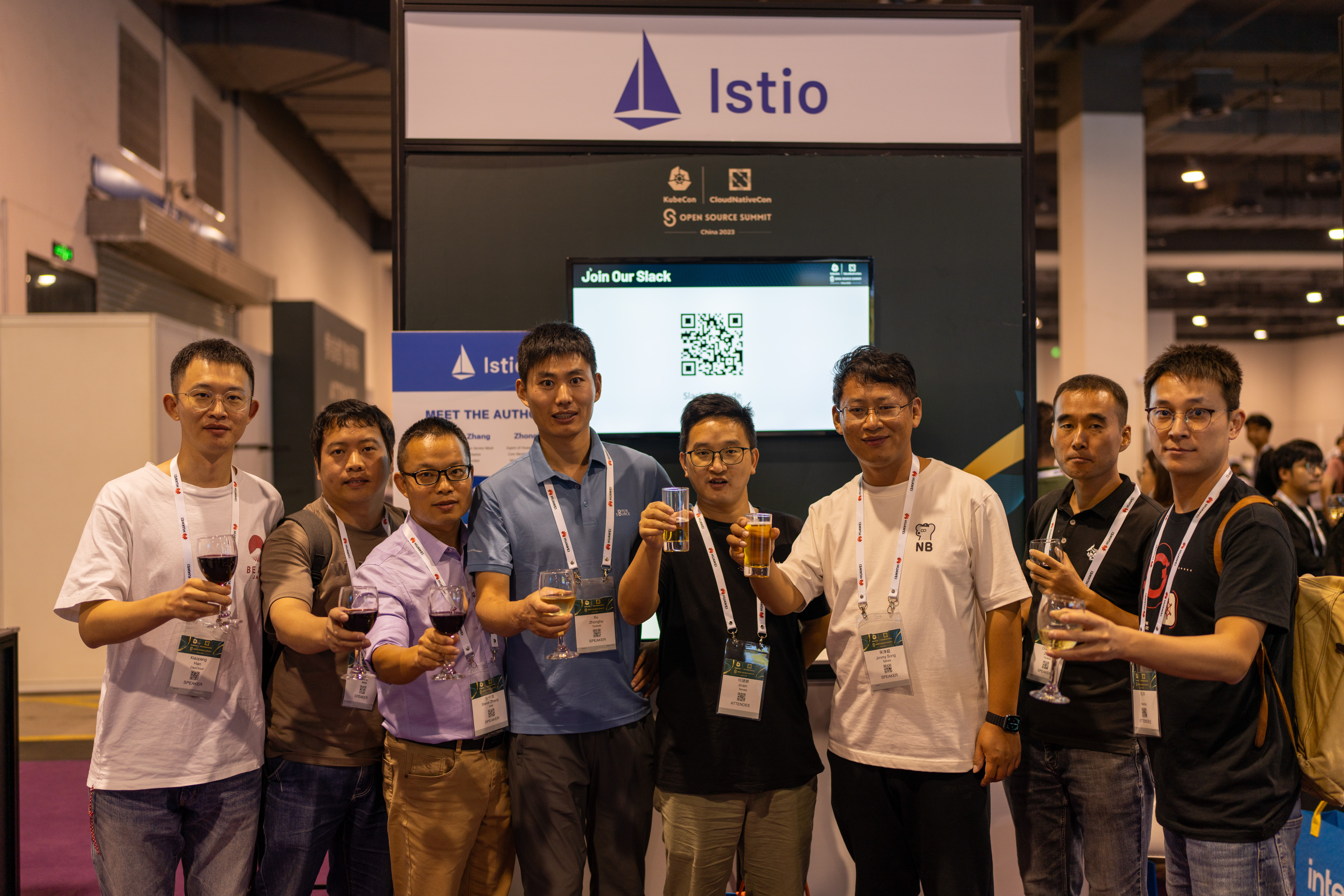 KubeCon + CloudNativeCon + Open Source Summit China 2023, Kiosco de Istio